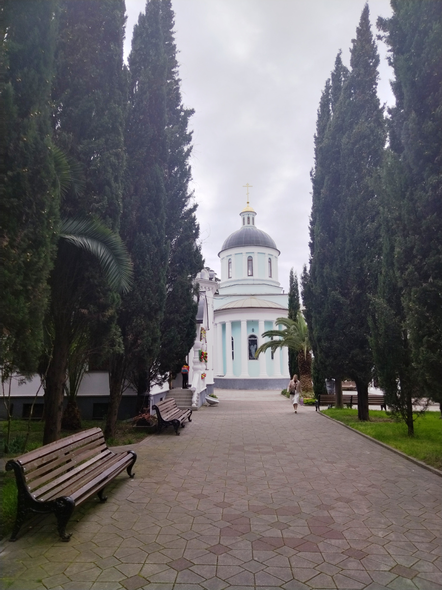 Фото автора. Церковь Иверской иконы Божией Матери, город Сочи