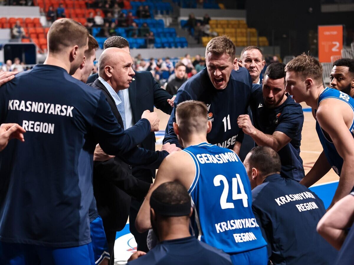    Баскетболисты "Енисея" | © Фото : Соцсети "Енисея"