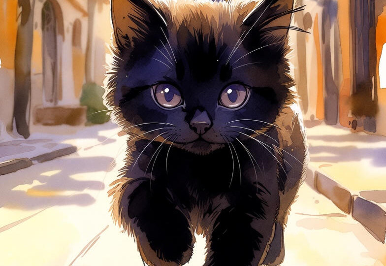 Кошачье сердце.