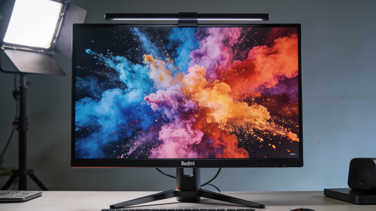 Монитор Xiaomi Redmi A27 27" дюймов 1920х1080 FullHD IPS 100Гц черный для ПК для игр для работ для ноутбука