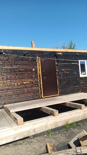 До постройки крыши