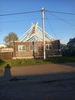 После: стропилы