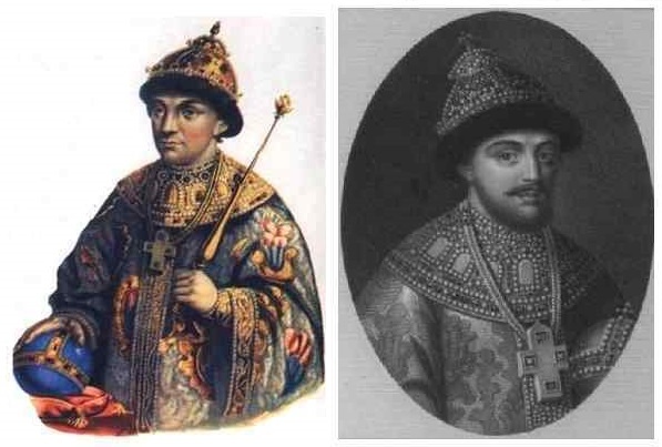 Рис. 424. Царь Фёдор Алексеевич (1676 – 1682 г)