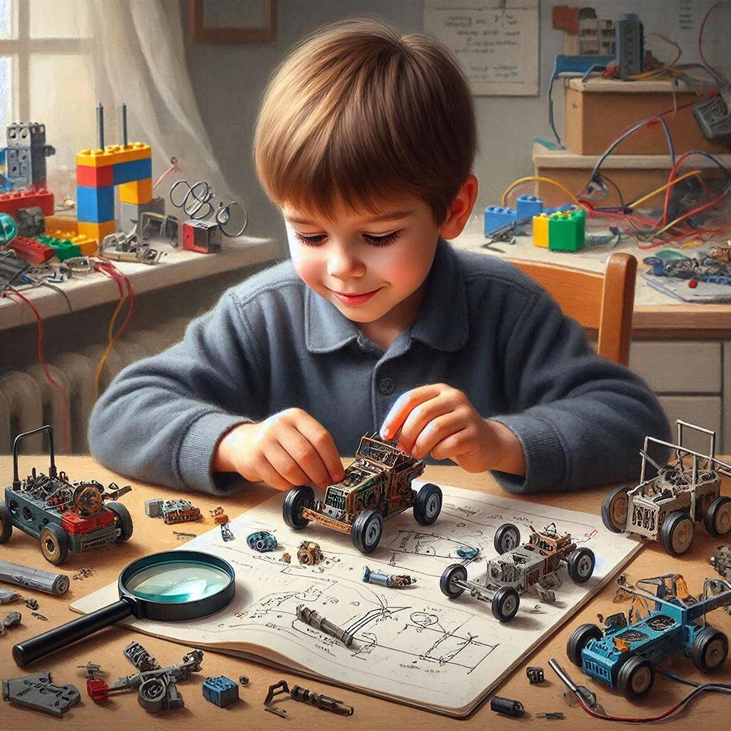 1 Аркан (Маг) с детства маленький исследователь