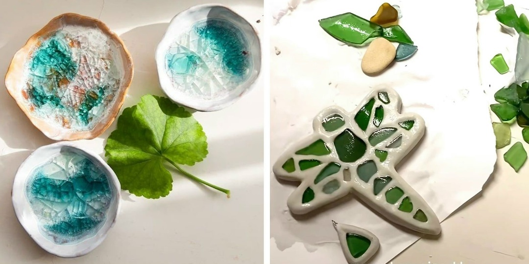 Современные изделия из керамики и стекла.