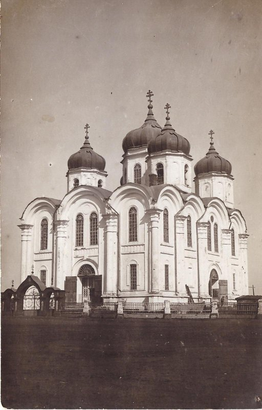 Троицкая церковь в Мензелинске. Начало ХХ в. Из фонда Мензелинского краеведческого музея