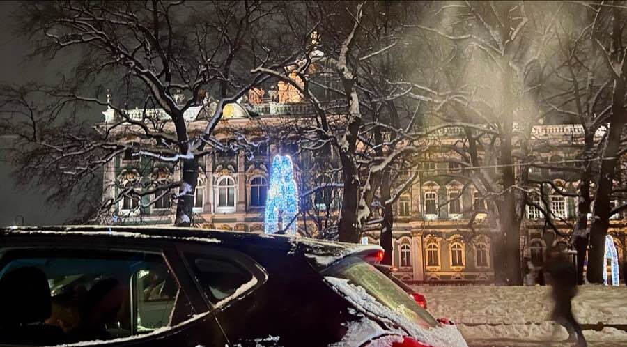 Тихое Рождество в Петербурге. Фото автора канала