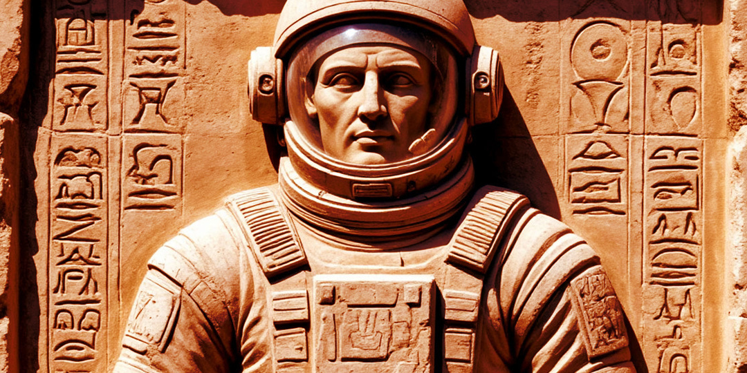 Сумочка и шишка в руках божества — ритуальные символы или технические приборы?