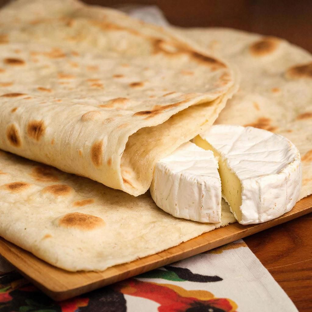 армянский лаваш с белым сыром 