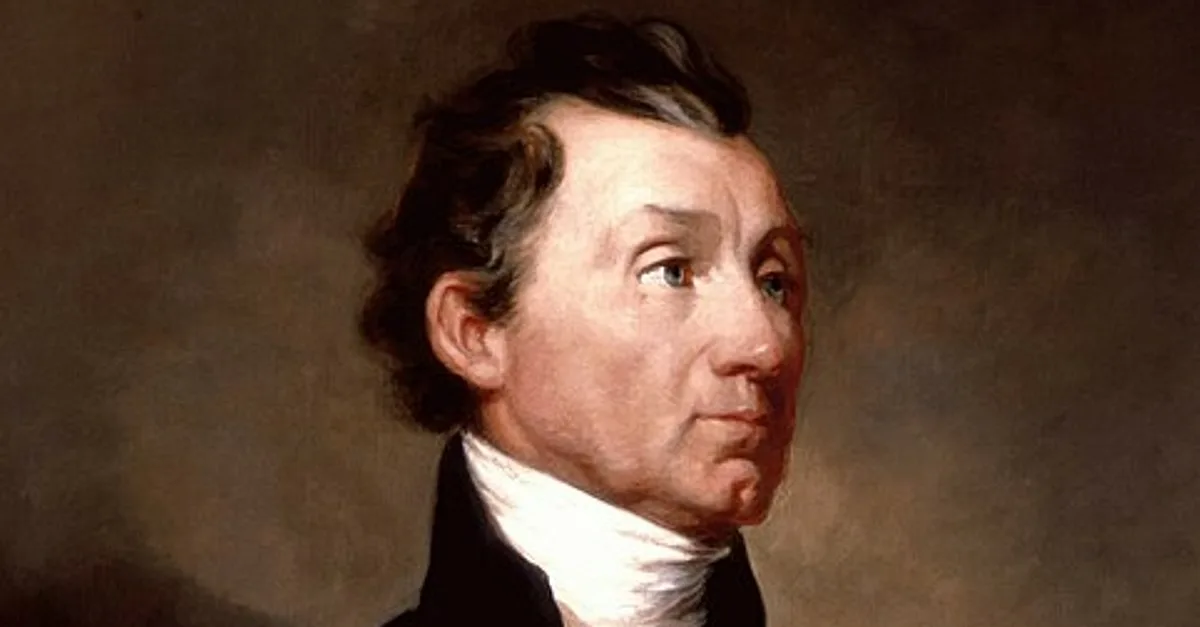 Пятый президент США Джеймс Монро (1758-1831)