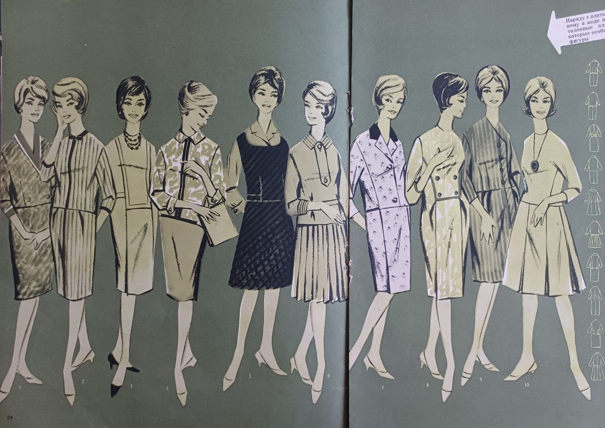 Siluett, 1961/1962. Журнал мод Таллинского дома моделей. Коллекция автора