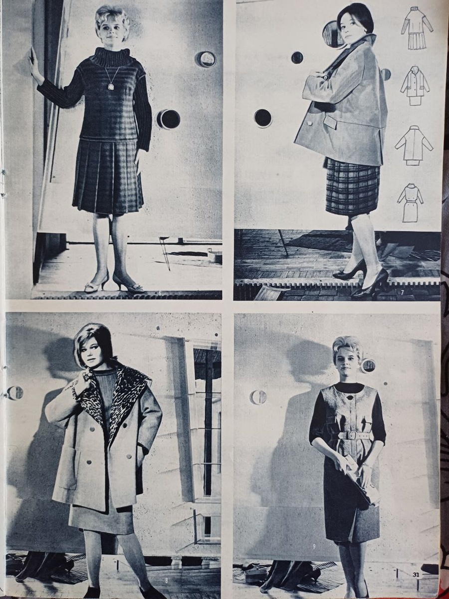 Siluett, 1961/1962. Журнал мод Таллинского дома моделей. Коллекция автора