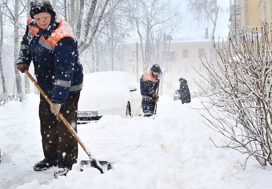 Дворники в Москве (иллюстрация из открытых источников)