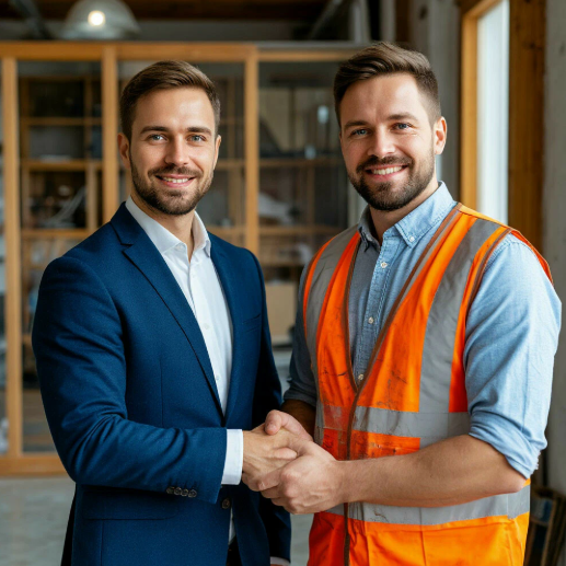 Заказчик и подрядчик договариваются.