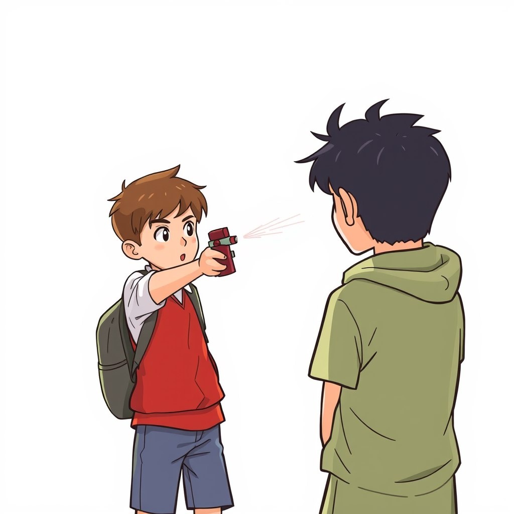 Все чаще у детей можно найти перцовки и пневматику 