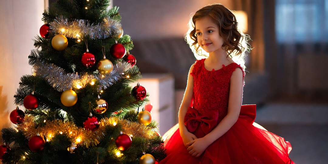 Секретный снимок под ёлкой