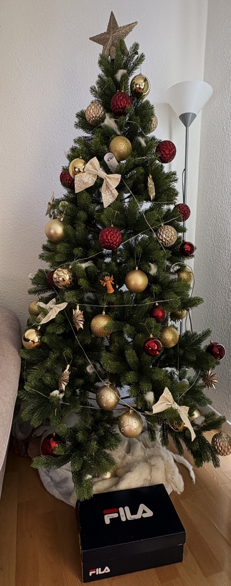 Ёлка, украшенная детьми для встречи 2026 года!