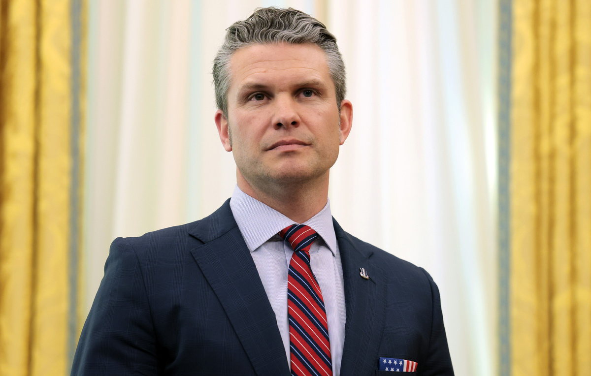   Военный министр США Пит Хегсет  Anna Moneymaker/Getty Images
