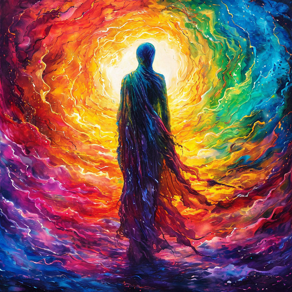 Цвет. Иллюстрация сгенерирована нейросетью