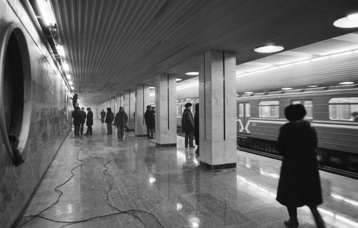    Станция метро "Речной вокзал" в Новосибирске  Анатолий Поляков/ТАСС