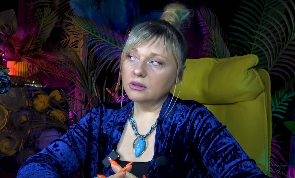 Скриншот с передачи. Мара Боронина.