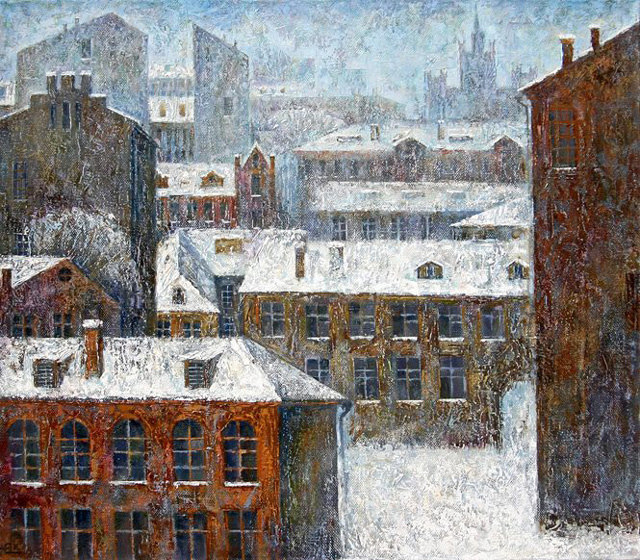 © Сергей Чесноков-Ладыженский. Вид из окна. 2010.