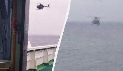 Последние фото, которые успел сделать экипаж.