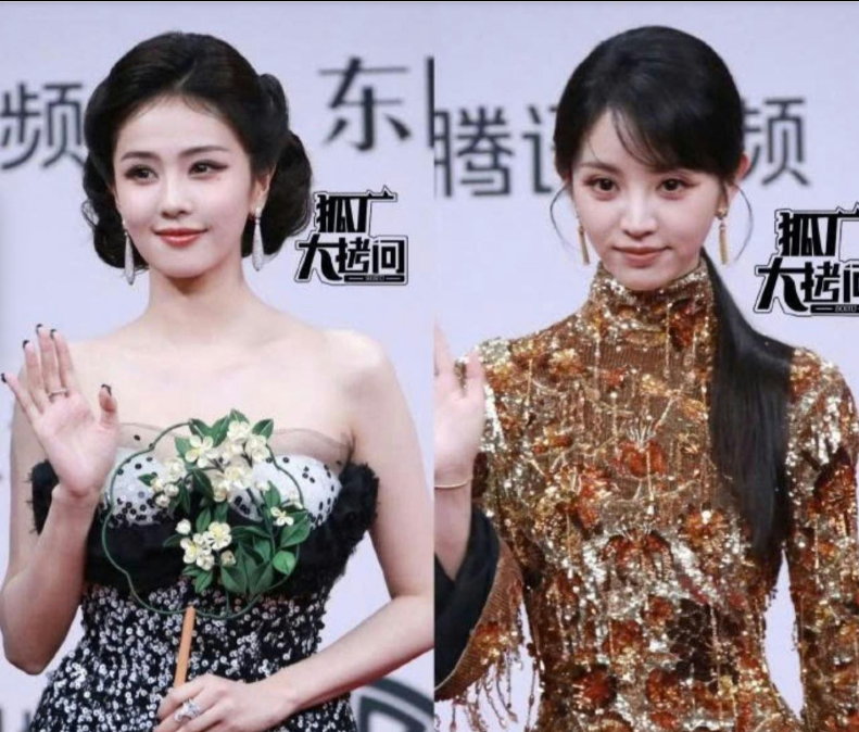 Китайские актрисы Бай Лу и Тянь Сивэй.