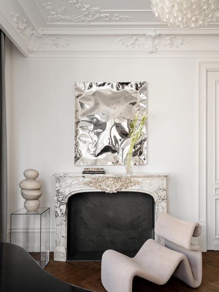 Панно из нержавеющей стали