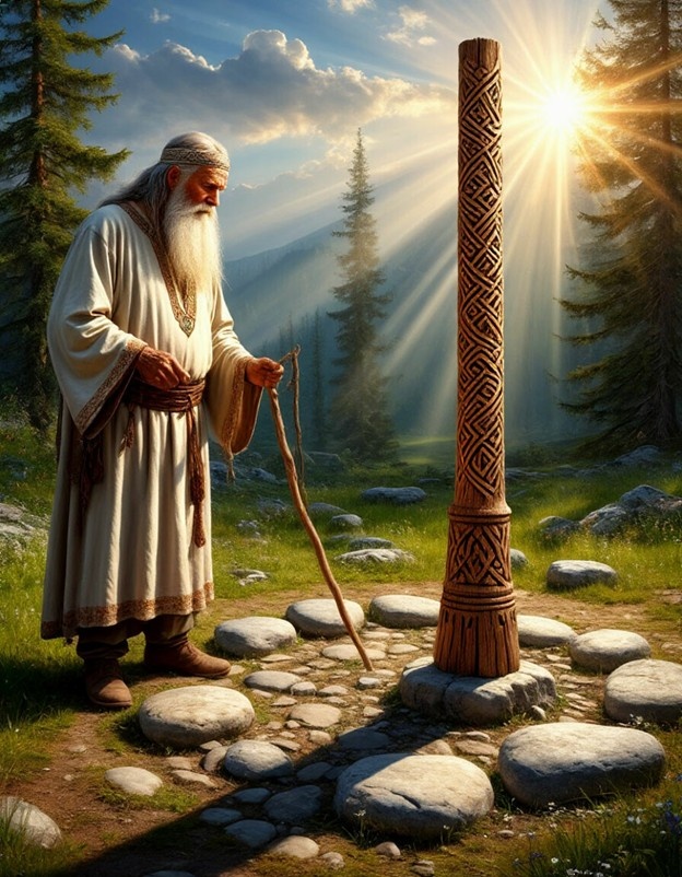 Славянский волхв Фото из открытого доступа