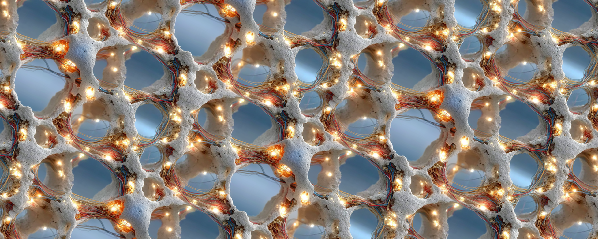 Данные обои созданы из двух тайлов с применением разворота и смещения.