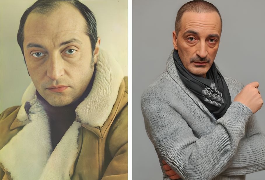 Михаил Козаков и его сын Кирилл Козаков