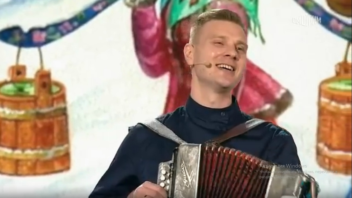 Кадр передачи. Фото автора.