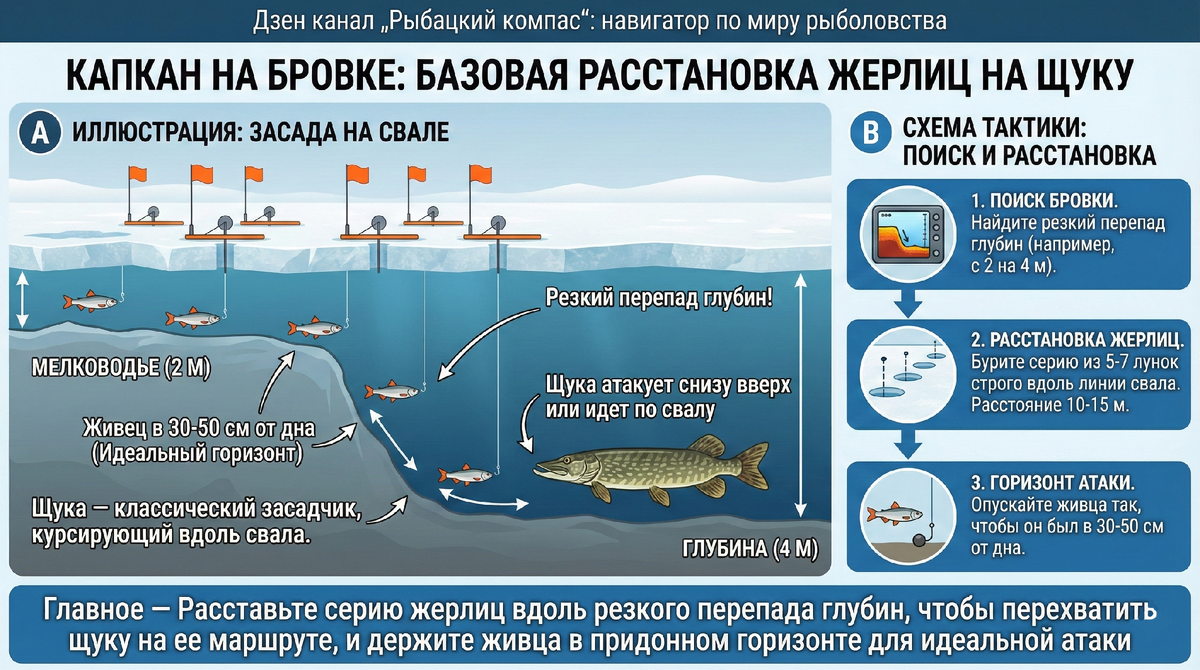 Капкан на бровке