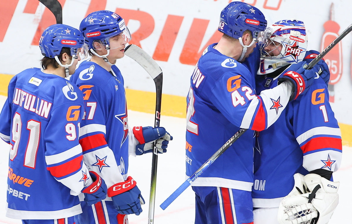    Хоккеисты СКА   Петр Ковалев/ТАСС