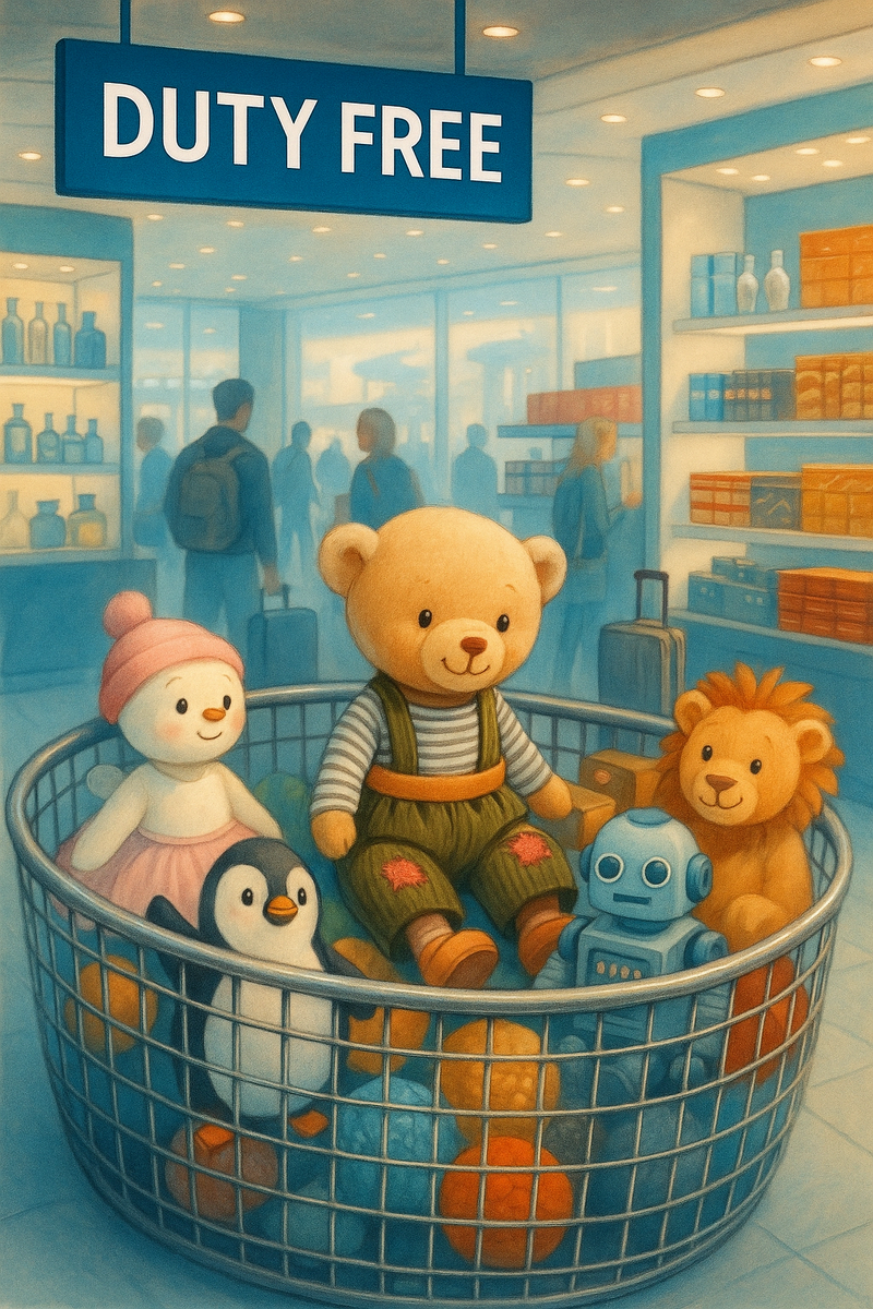 Корзина, в которой жил маленький медвежонок с большой мечтой