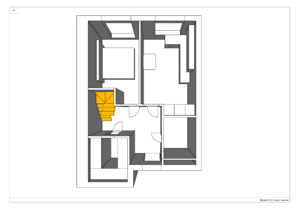 Общий вид 1 уровня