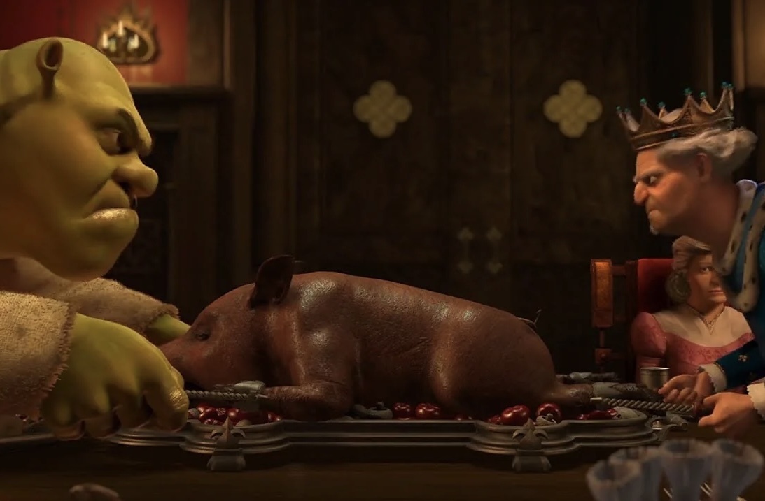 Кадр из мультфильма «Шрэк-2»