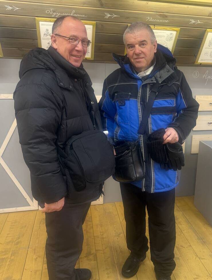 Мы с Вовой. Фото из семейного архива.