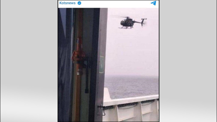    Высадка американского десанта. Скриншот с ТГ-канала Kotsnews