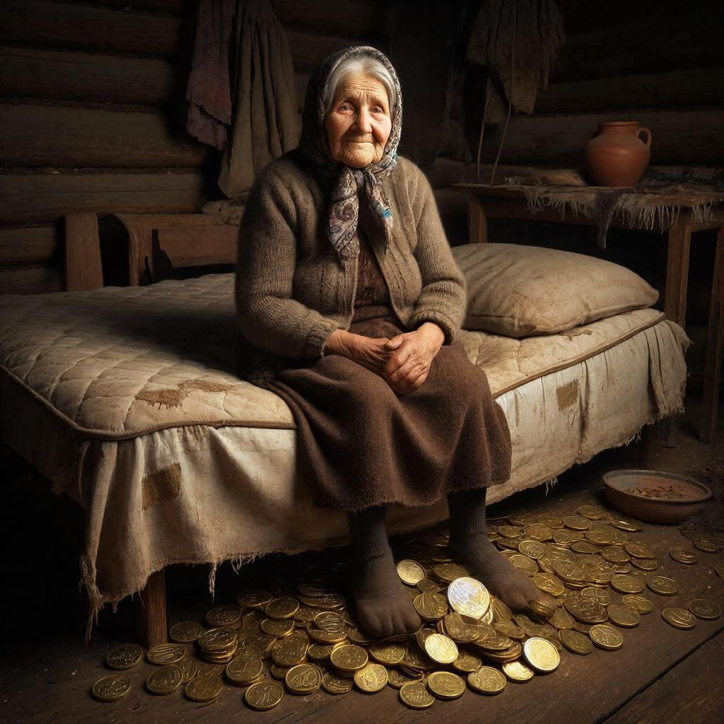 БАБУШКА, ВАШИ ДОХОДЫ БУДУТ НЕПРЕМЕННО УЧТЕНЫ.