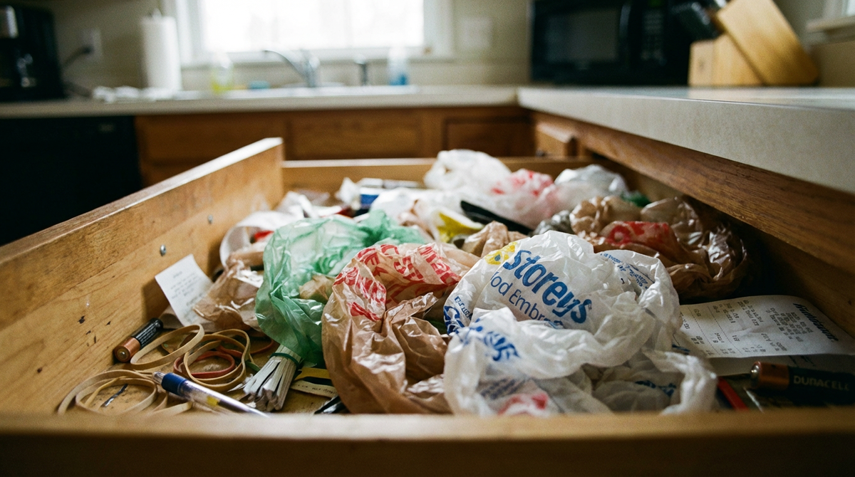 Кухонный монстр под раковиной.