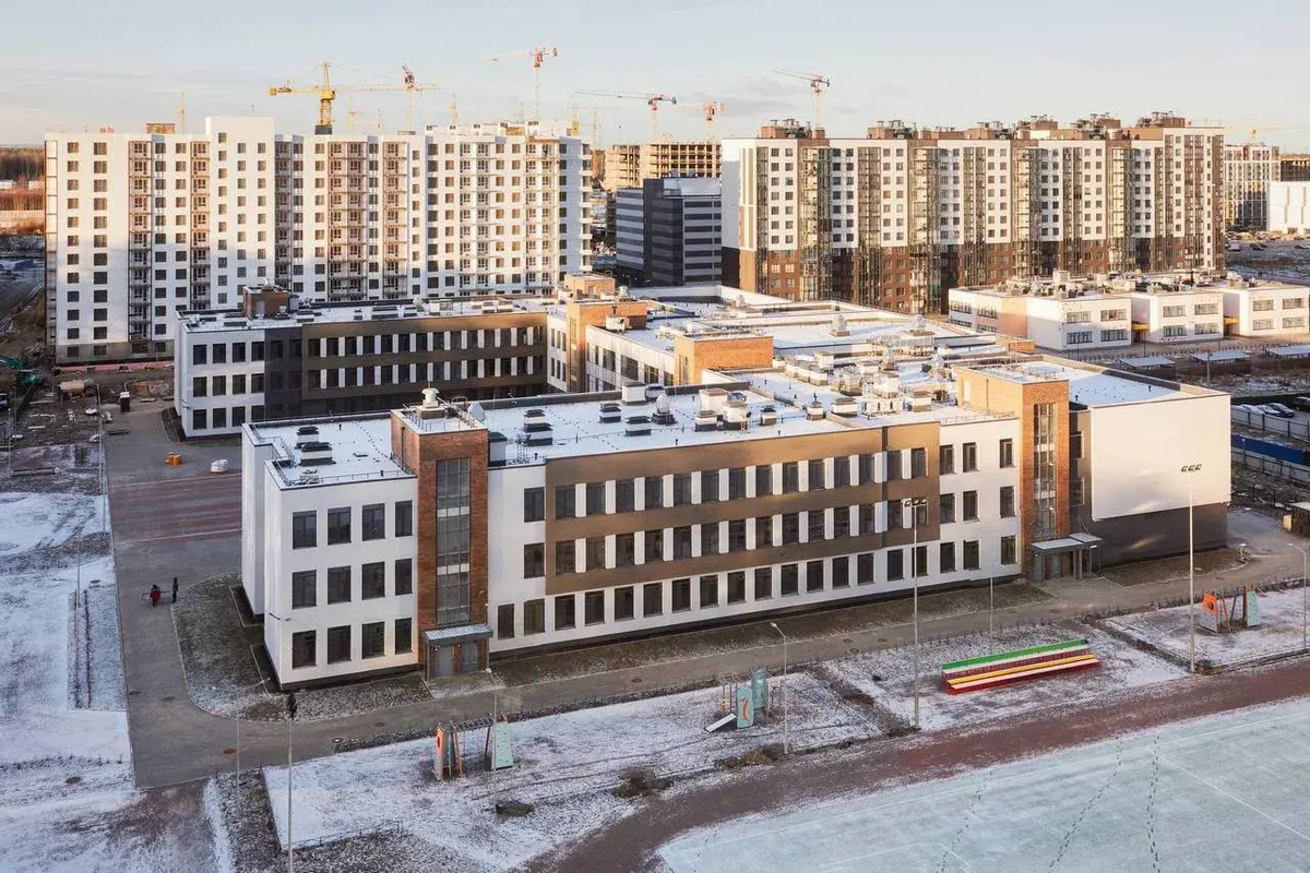 Новая школа в Ленобласти. фото https://t.me/c/1665354786/259386