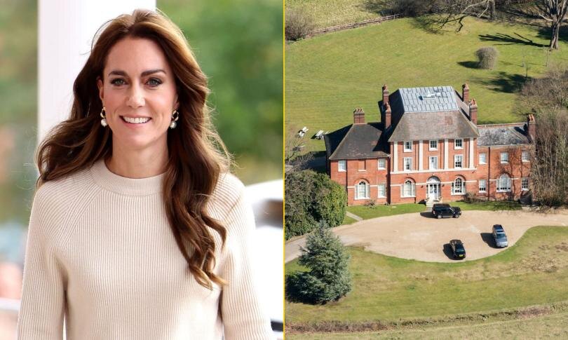    Источник: Getty Images | У Кейт Миддлтон появилось собственное озеро для любимого хобби — купания в ледяной воде