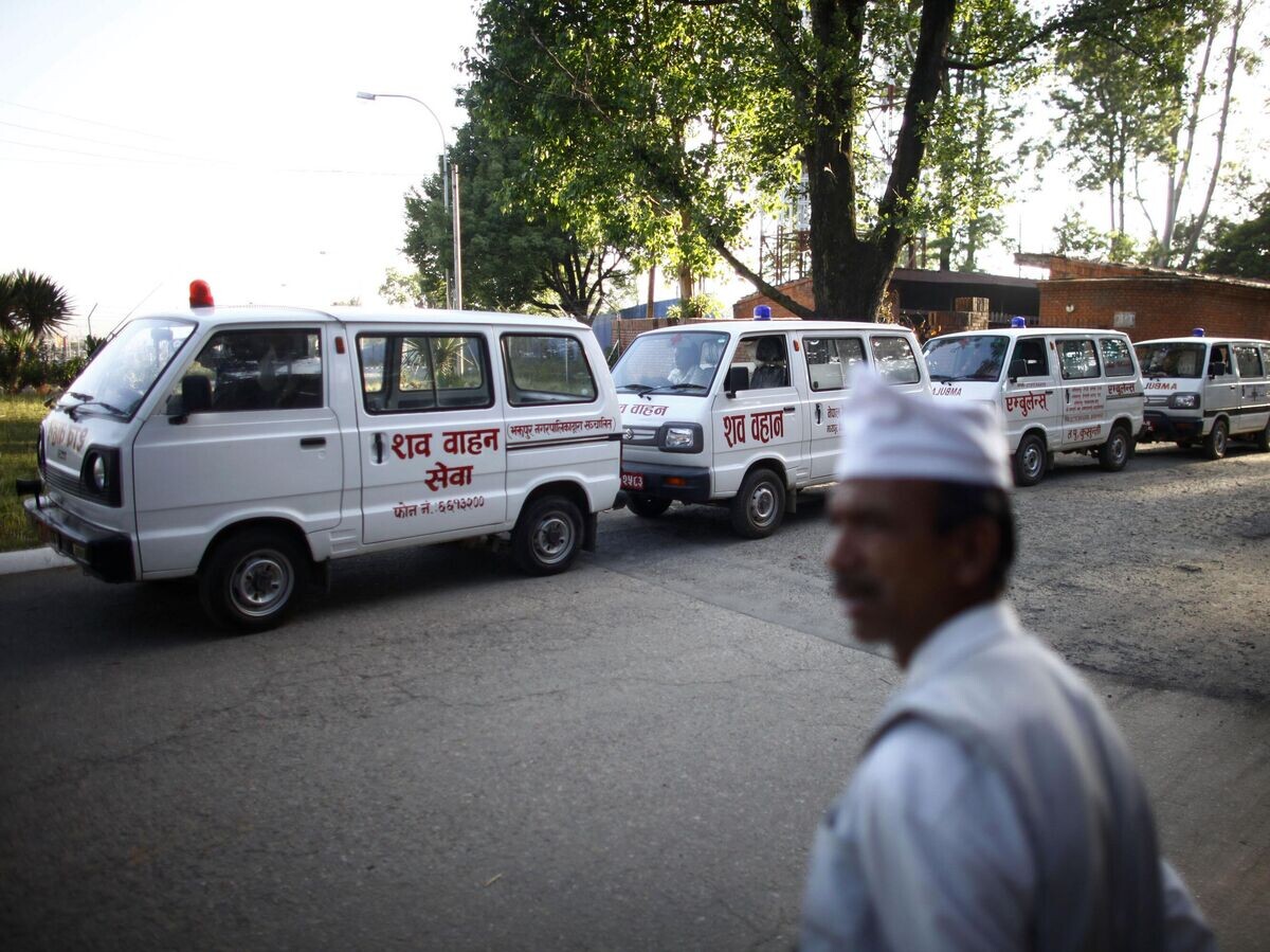    Машины скорой помощи в Непале | © AP Photo / Niranjan Shrestha