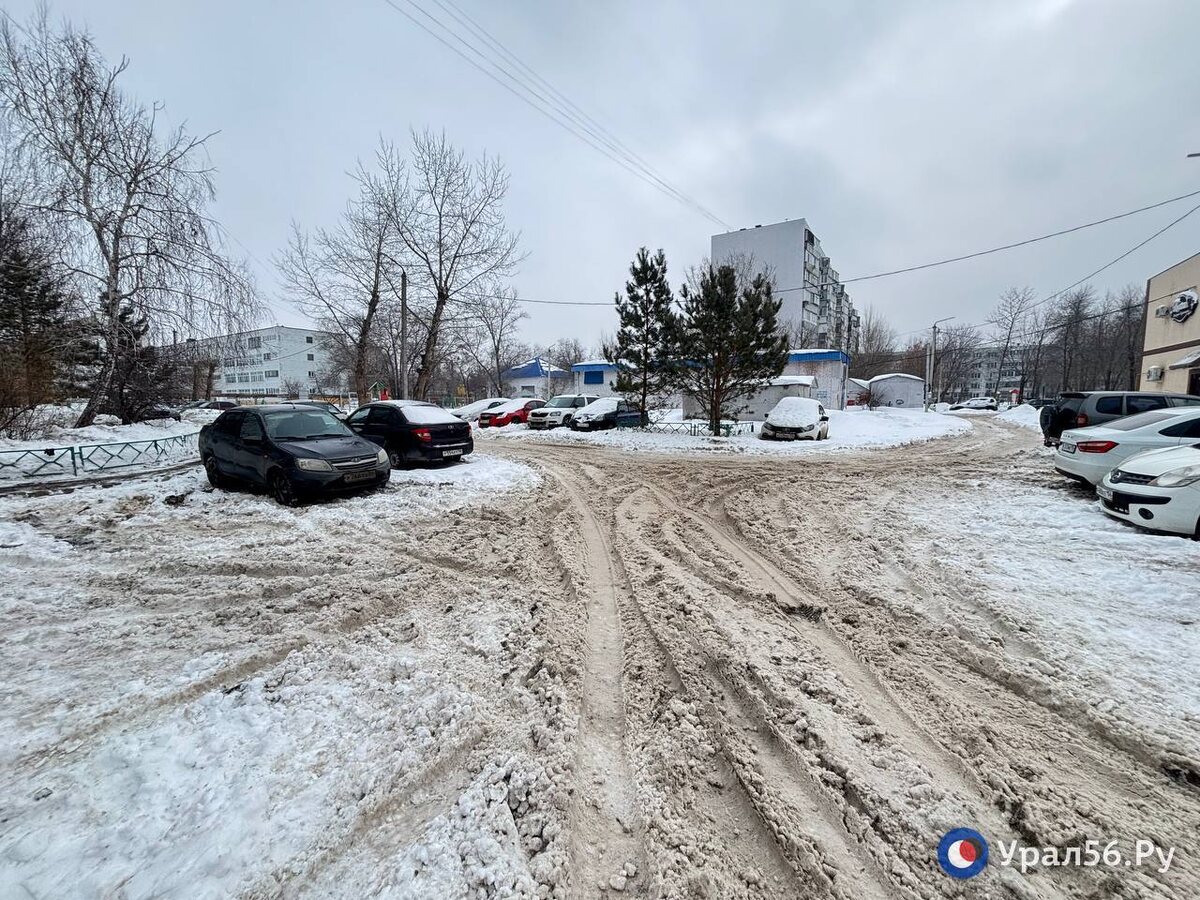    Как в Оренбурге проходит уборка снега?