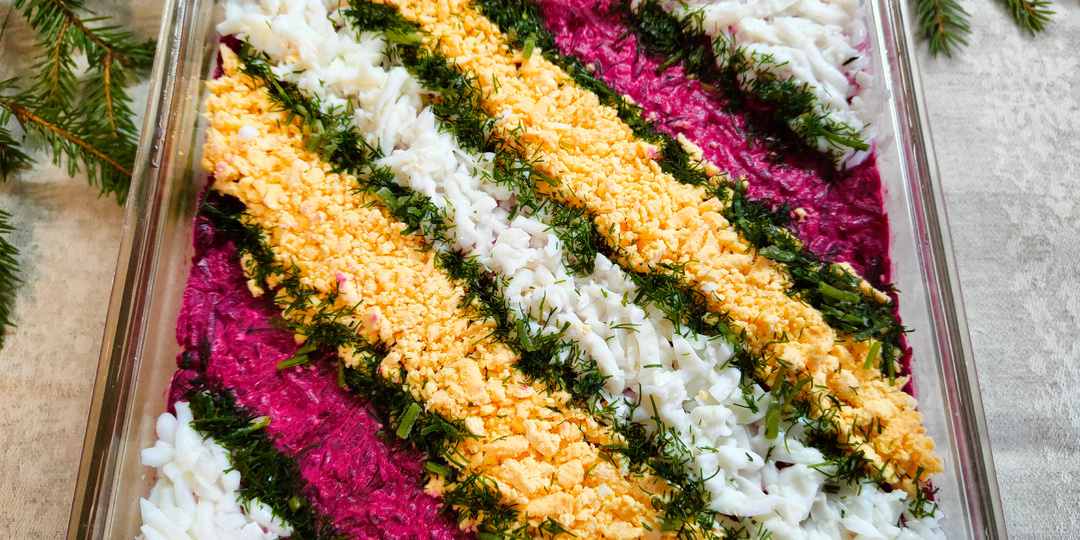 Салат "Сельдь под шубой" - мой вариант