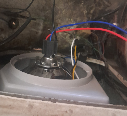 Подключение фары