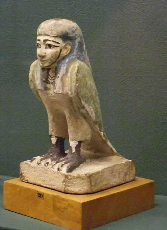 Птица Ба, скульптура времен Птолемеев. (интернет)