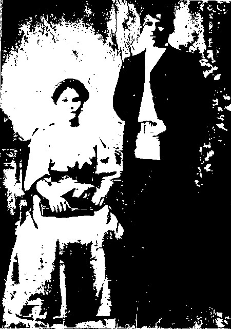 Василий Чапаев с женой Пелагеей Метлиной, с. Балаково, 1909 г.